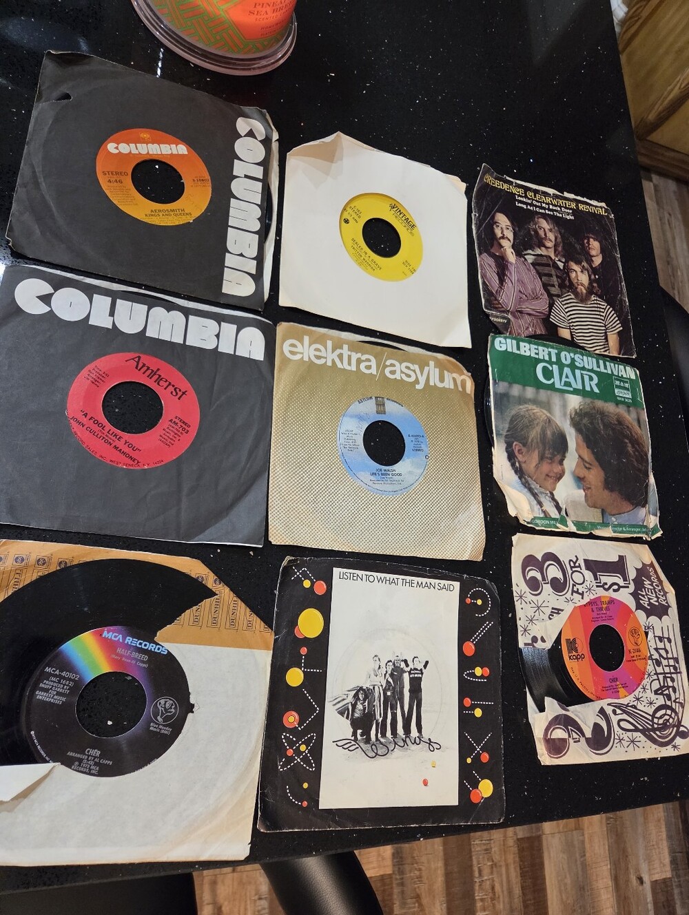 Vintage 45 RPM Record Singles Collection - Multi Color Labels - Picture 3 of 7